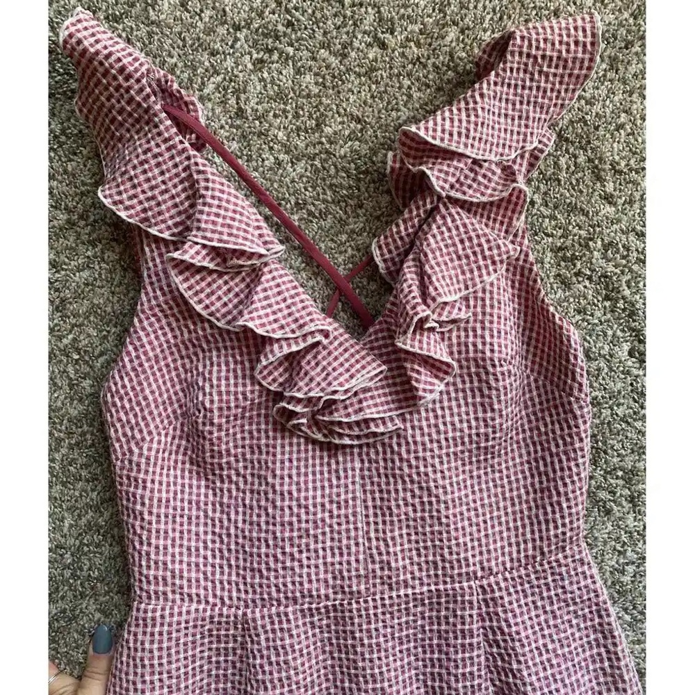 WAYF Ruffle Mini Dress - Picture 5 of 6